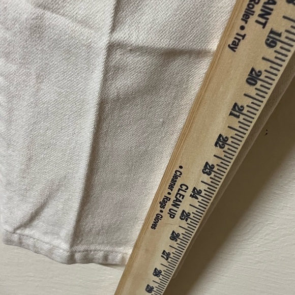 Vintage Guess High Rise 90's Tapered Mom Straight Jean Ivory Cream Size 26 - Picture 6 of 7